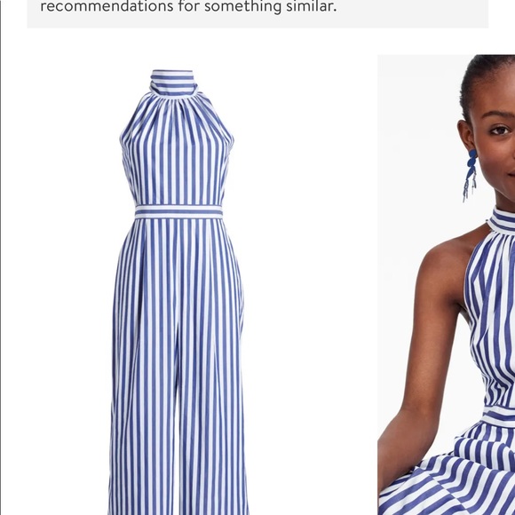J crew striped jumpsuit - Picture 2 of 10